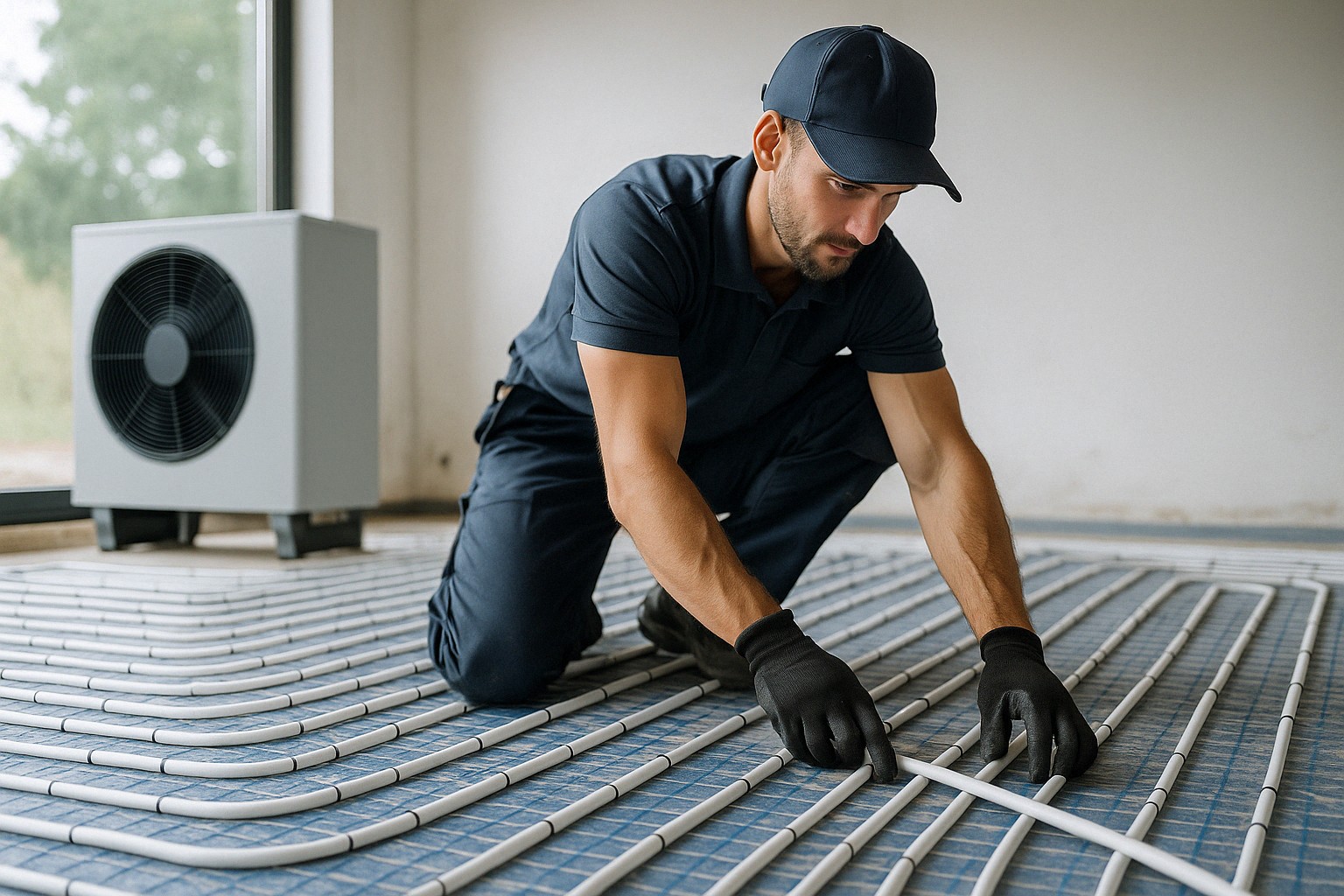 Suelo Radiante Con Aerotermia